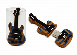 Флешка USB Эл.гитара TeleHit 8ГБ высота 7,8 см.